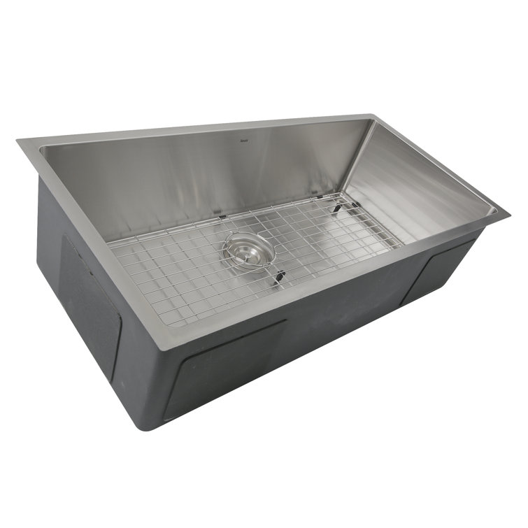 Pro Series 36'' Satin Stainless Steel Undermount Kitchen Sink