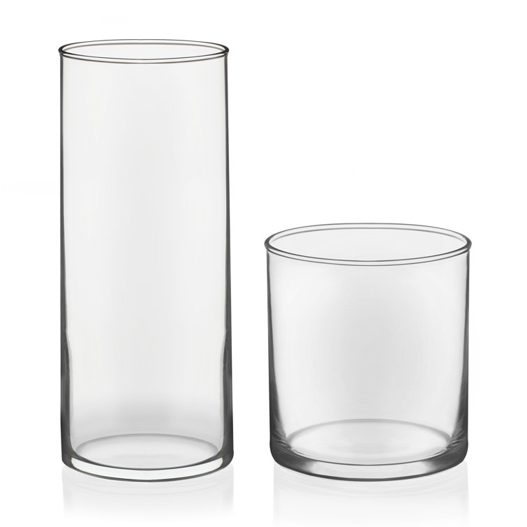 Libbey Miles 16-Piece Clear Glass Tumbler and Rocks Set