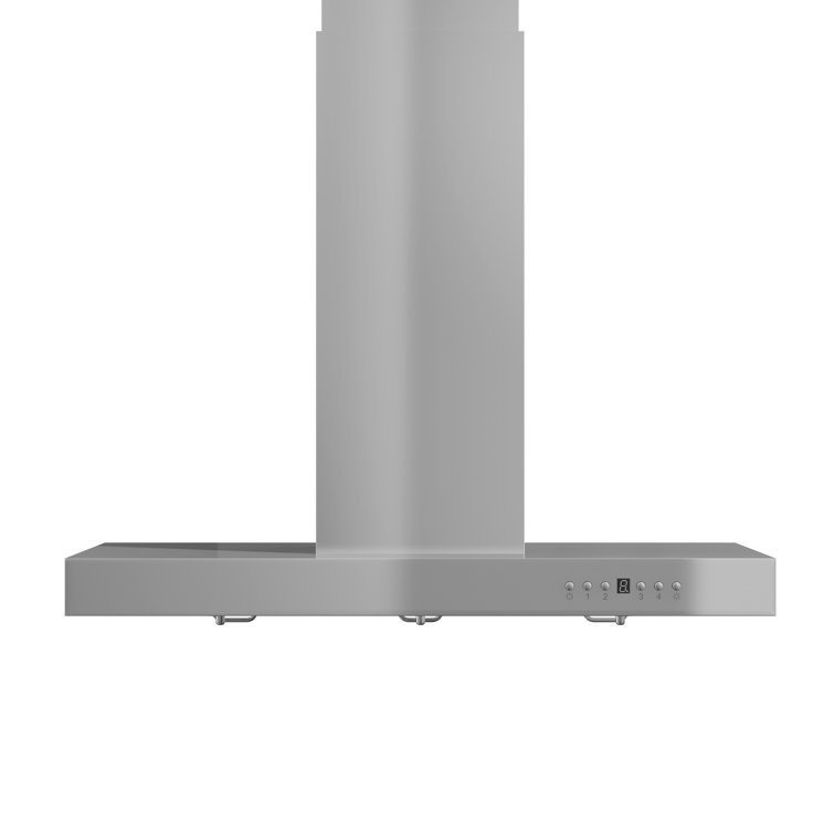 30-Inch Stainless Steel Convertible Island Range Hood