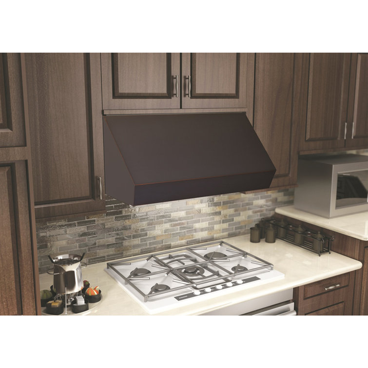36 Inch Oil Rubbed Bronze Convertible Under Cabinet Range Hood
