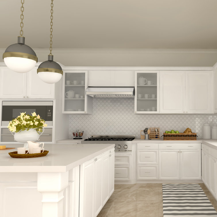 36" Brushed Stainless Steel Convertible Under Cabinet Range Hood