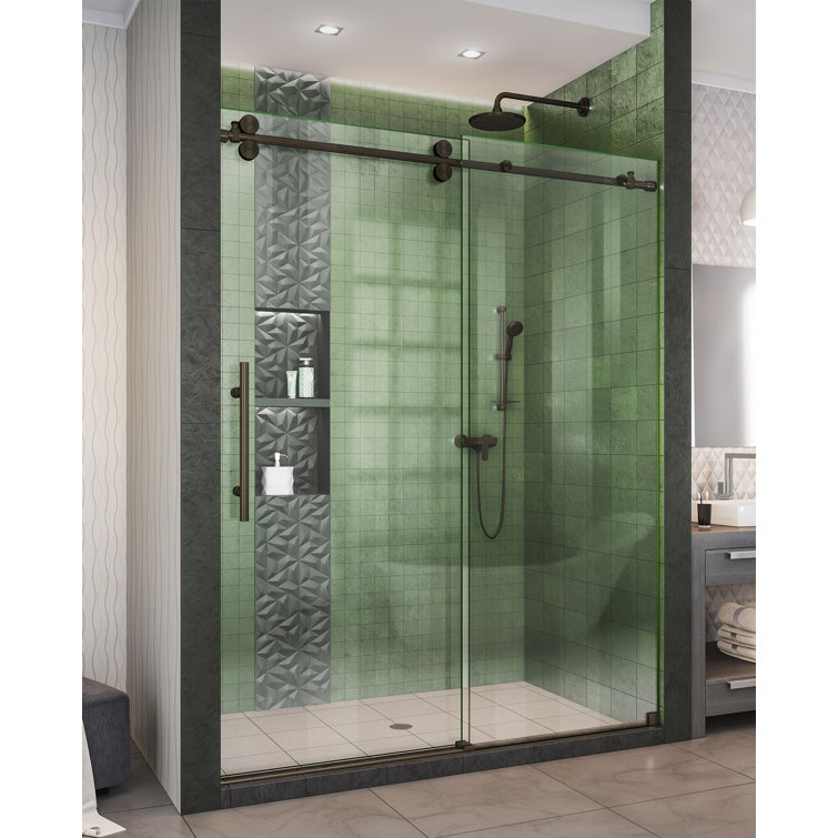 Enigma-XO Frameless Sliding Shower Door with ClearMax Technology
