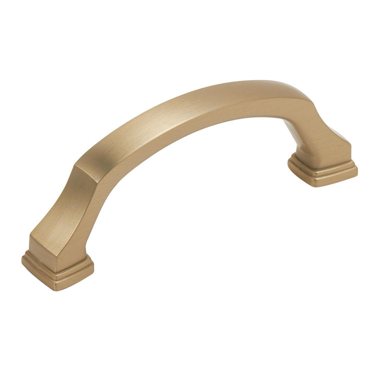 Amerock 3" Black Bronze Cabinet Drawer Pull with Mounting Hardware