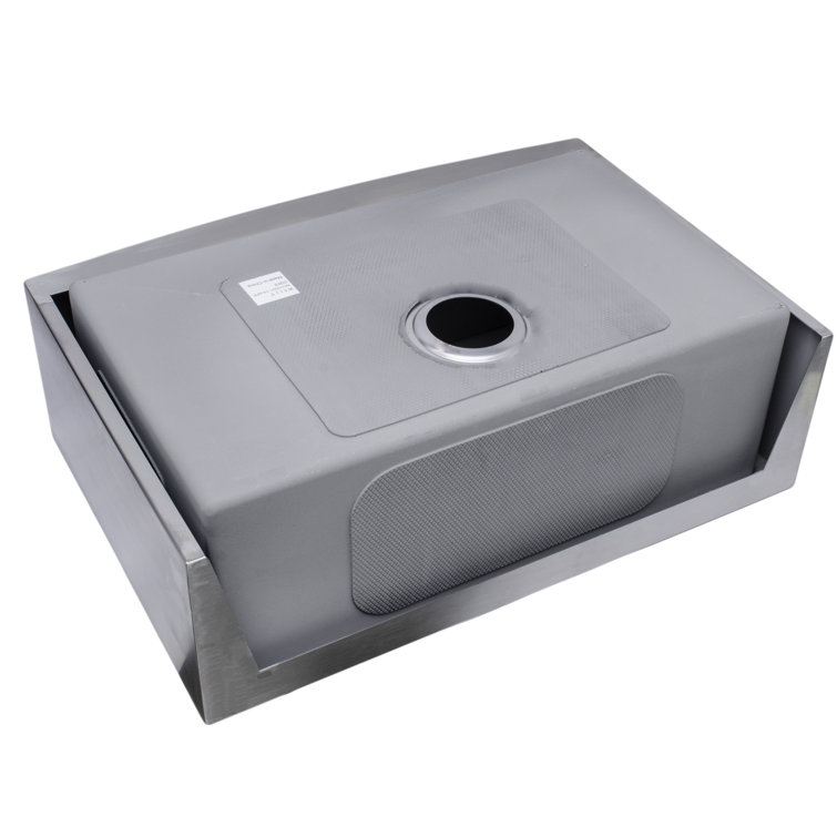 30'' Stainless Steel Single Bowl Farmhouse Apron Kitchen Sink