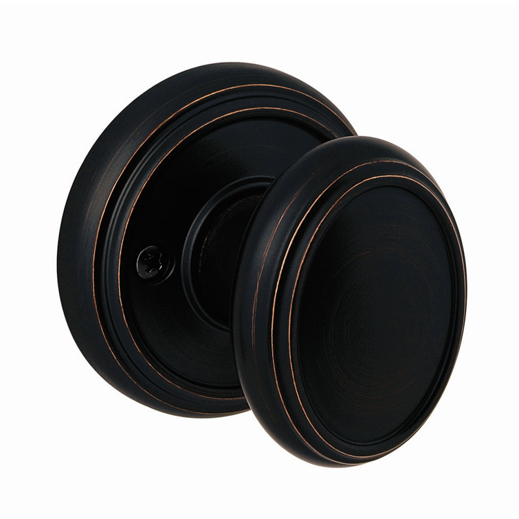 Carnaby Venetian Bronze Traditional Oval Dummy Door Knob