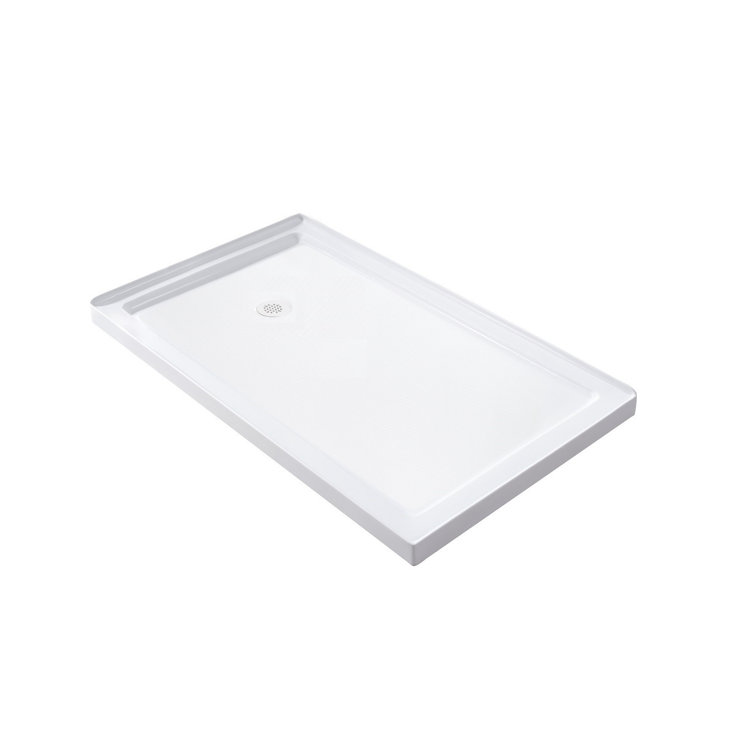 Moselle 60'' Stainless Steel Frameless Sliding Shower Door