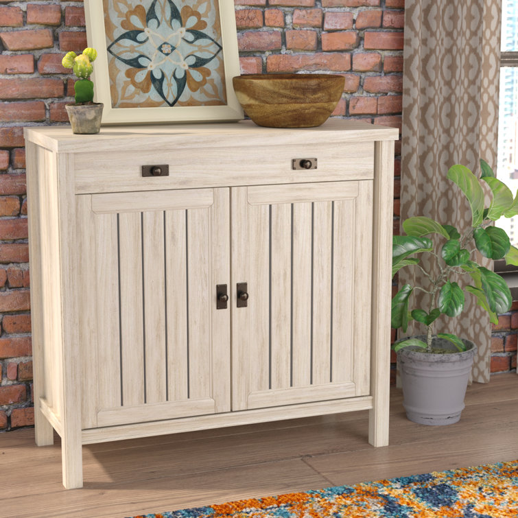 Chalked Chestnut Adjustable Shelving Office Cabinet