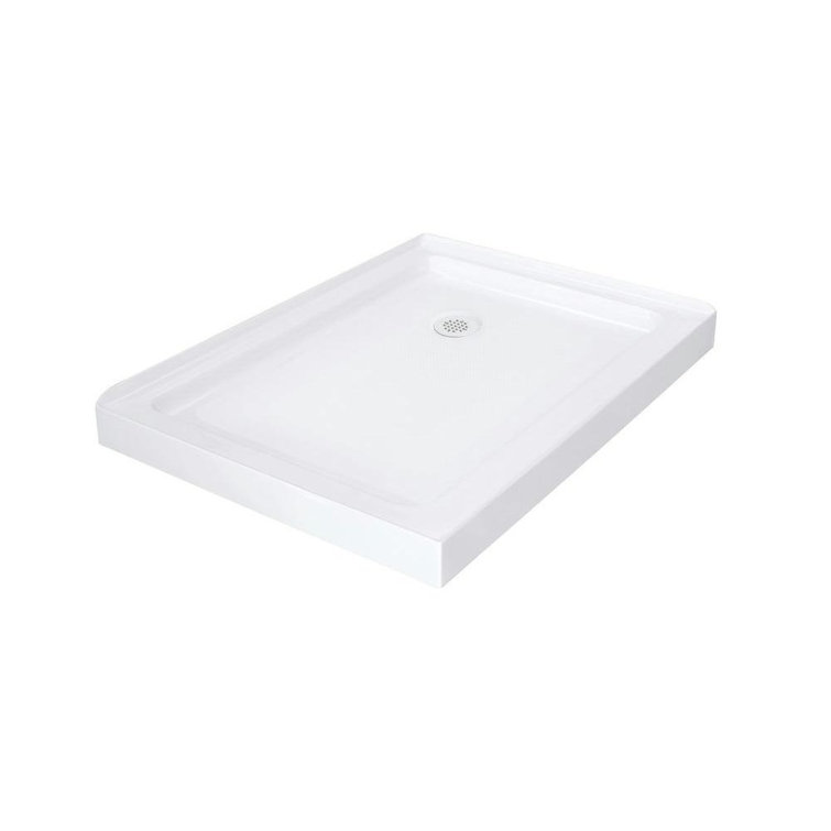 Langham 60" x 35" Clear Tempered Glass Frameless Shower Enclosure