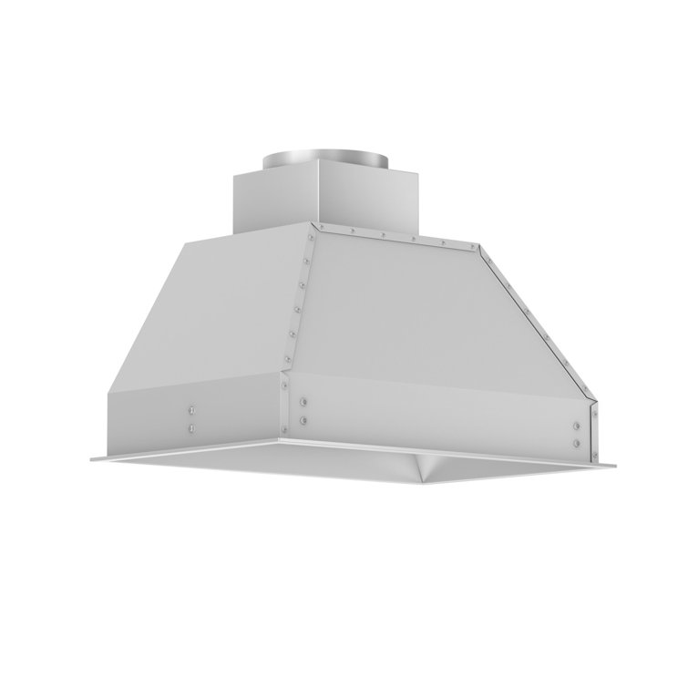 34" Brushed Stainless Steel Outdoor Range Hood Insert