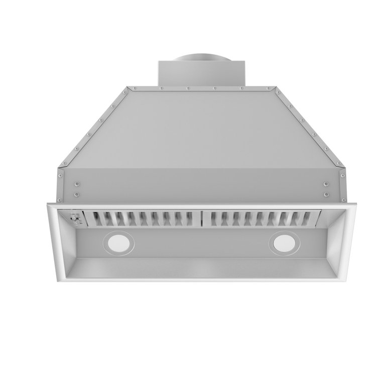 34" Stainless Steel Under Cabinet Range Hood Insert with LED Lighting