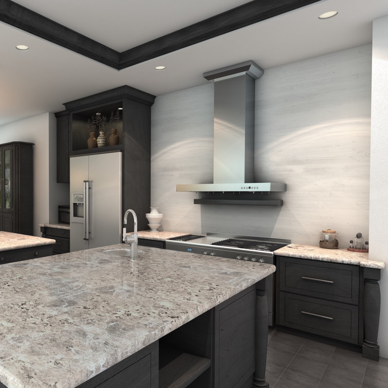 30" Stainless Steel Convertible Wall Mount Range Hood