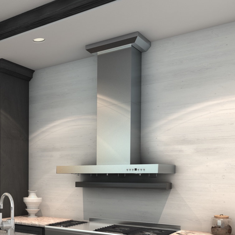 30" Stainless Steel Convertible Wall Mount Range Hood