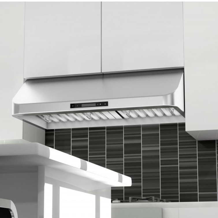 36" Brushed Stainless Steel Under Cabinet Range Hood