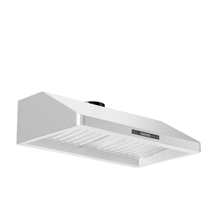 36" Brushed Stainless Steel Under Cabinet Range Hood