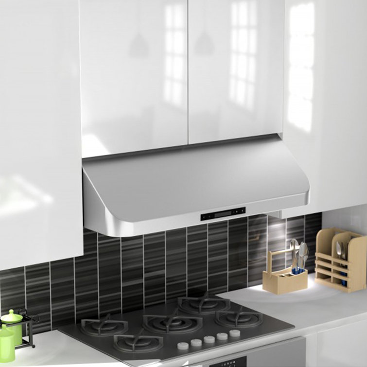 36" Brushed Stainless Steel Under Cabinet Range Hood