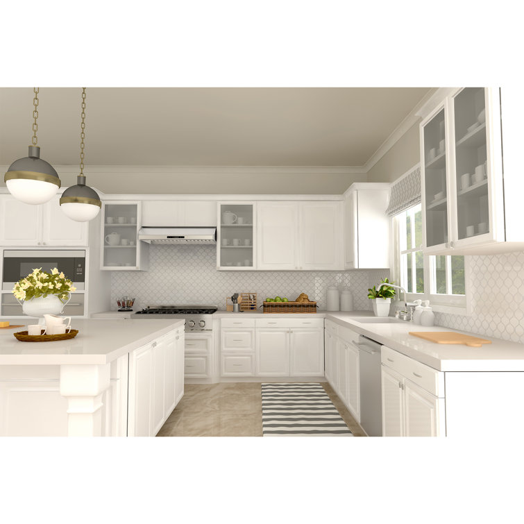 36" Brushed Stainless Steel Under Cabinet Range Hood