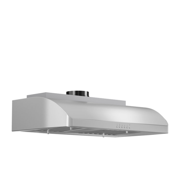 36" Brushed Stainless Steel Under Cabinet Range Hood