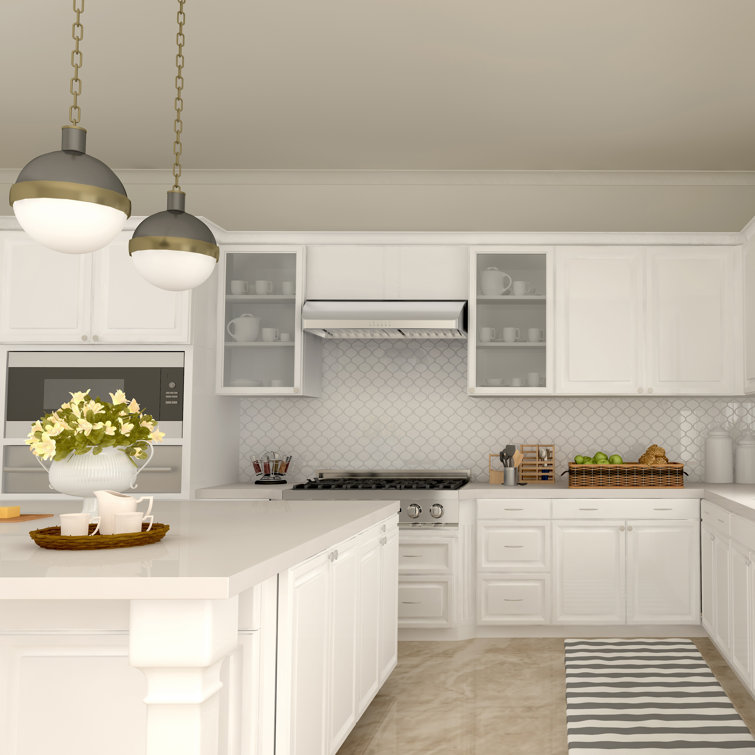 36" Brushed Stainless Steel Under Cabinet Range Hood