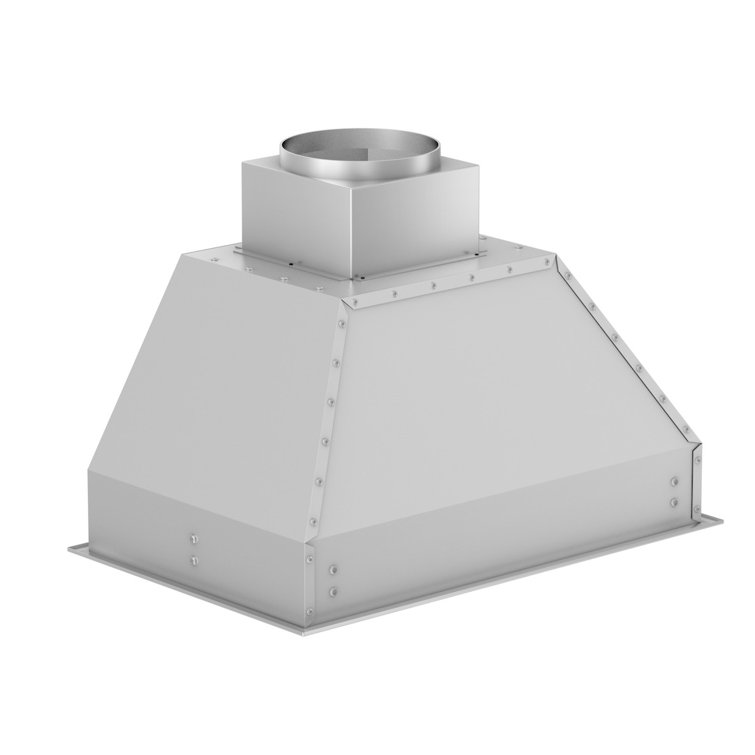 34" Stainless Steel Insert Range Hood with 4-Speed Motor
