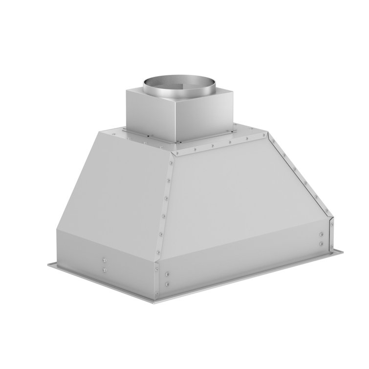 34" Brushed Stainless Steel Ducted Range Hood Insert