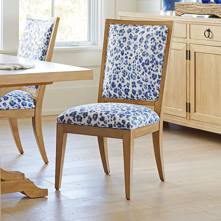 Sandstone Beige Linen Upholstered Transitional Side Chair