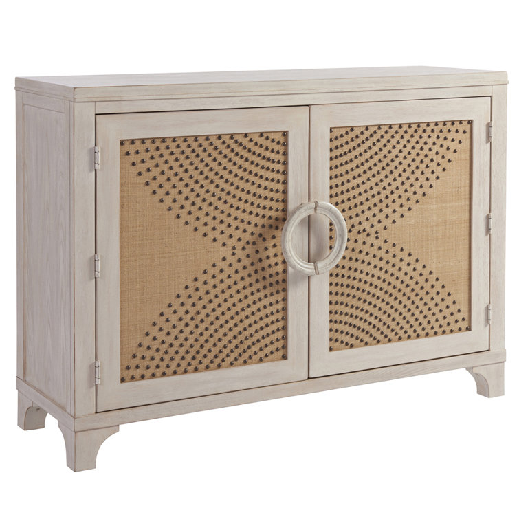 Sailcloth Coastal 54'' Raffia Door Sideboard