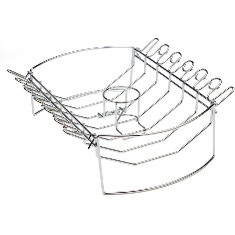 Stainless Steel Multipurpose Rib and Chicken Wing Rack