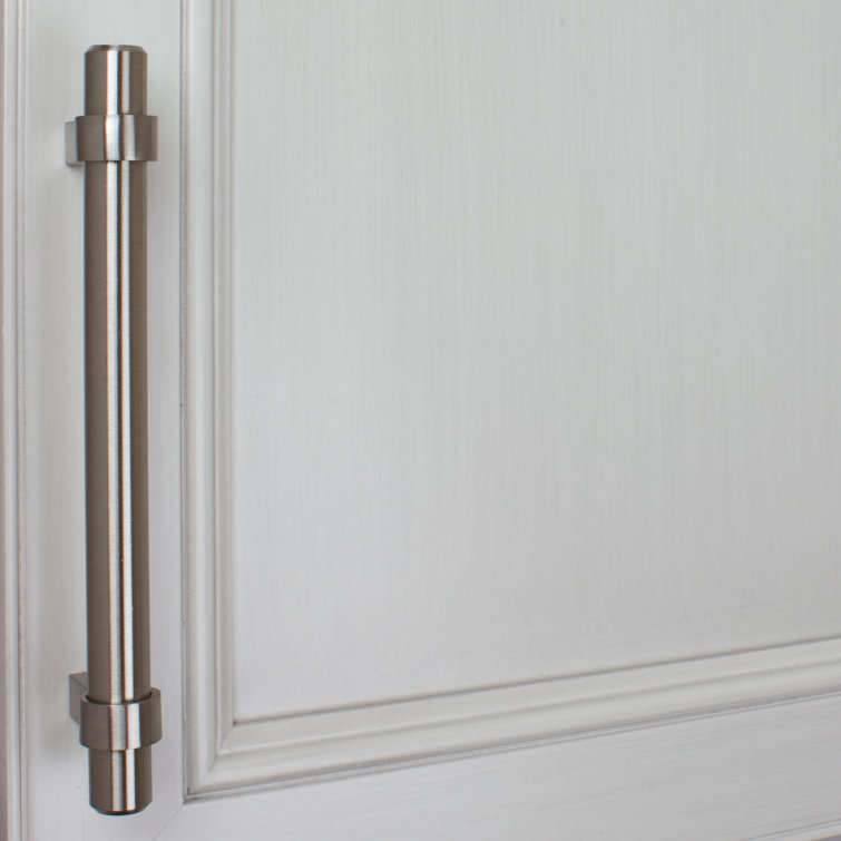 Brushed Stainless Steel 5-Inch Modern Bar Pull