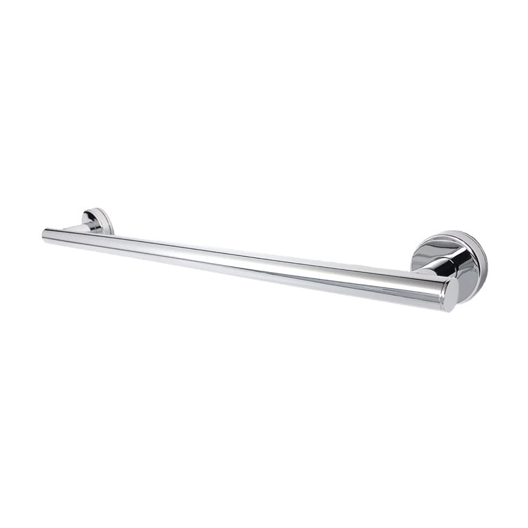Manor Polished Chrome Stainless Steel Wall Mounted Towel Bar