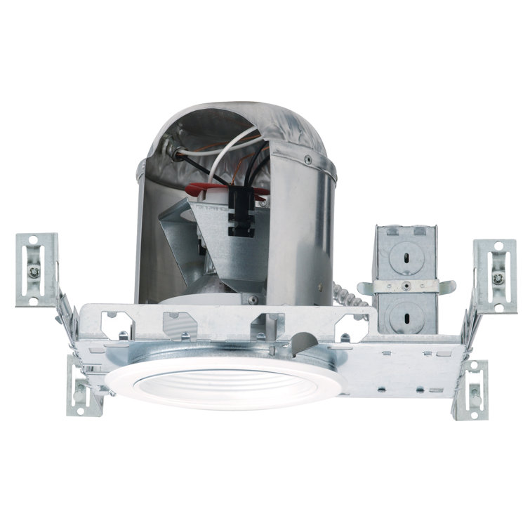 Grey 5'' IC Rated Airtight Recessed Lighting Housing