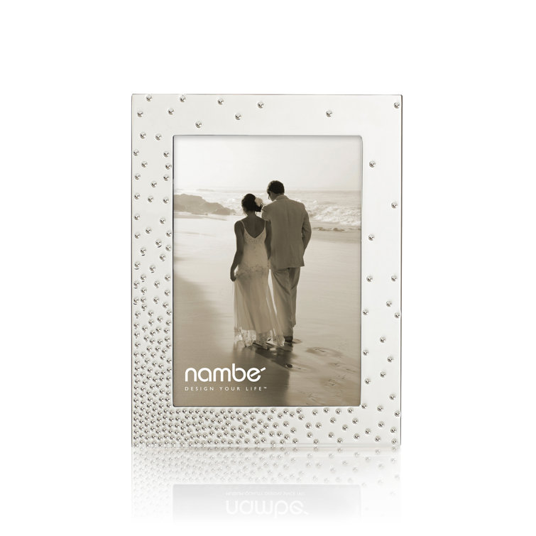 Silver Metallic 5x7 Tabletop Photo Frame