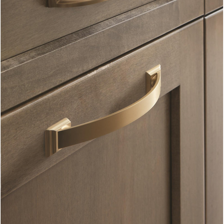 Golden Champagne 3-3/4 Inch Arch Cabinet Pull