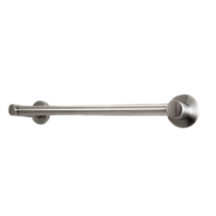 Anello 12-Inch Polished Chrome Stainless Steel Wall Mounted Towel Bar