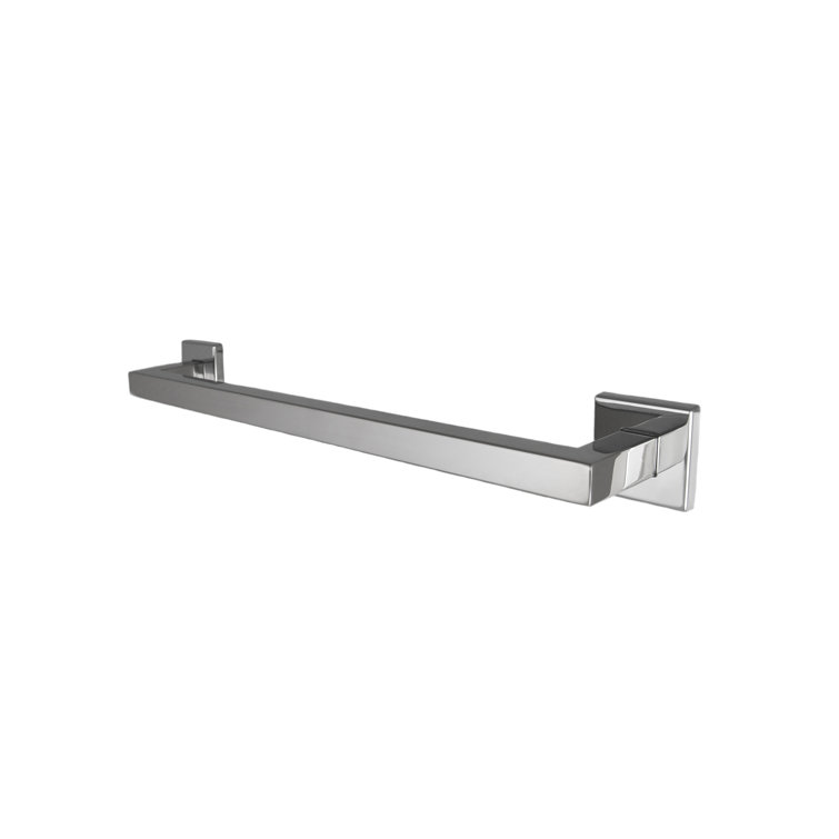 Primo 12-inch Polished Chrome Wall Mounted Towel Bar