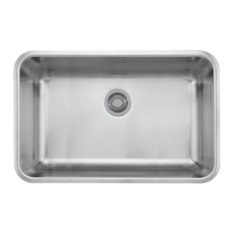 Grande 30-Inch Stainless Steel Undermount Kitchen Sink