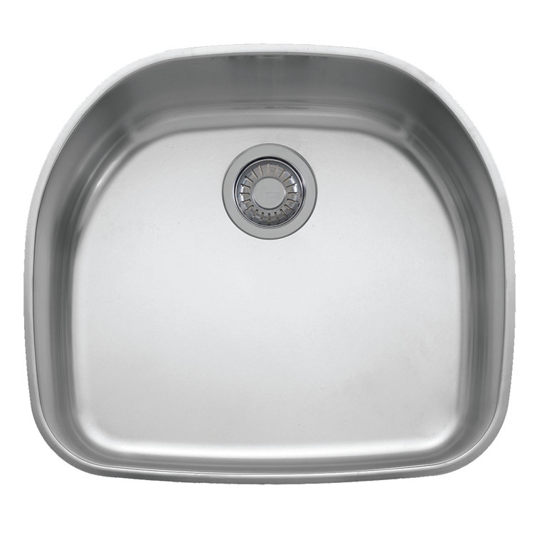 Prestige 22.25" Stainless Steel Undermount Single Bowl Sink
