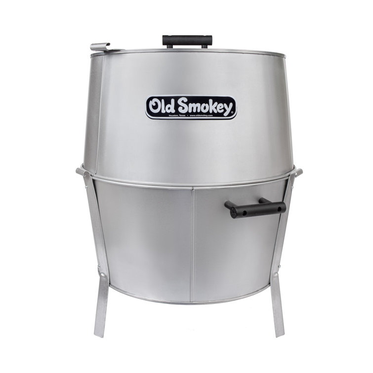 Old Smokey 22-Inch Silver Charcoal Kettle Grill