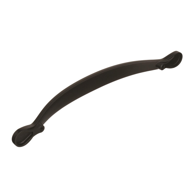 Satin Nickel 6-5/16" Arch Cabinet Pull with Mounting Hardware