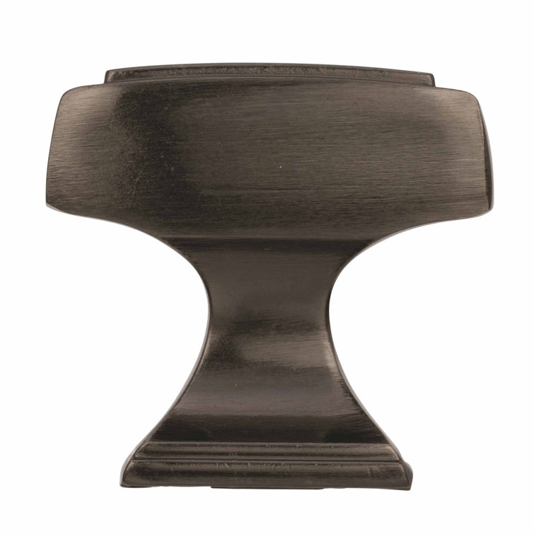 Gunmetal T-Handle Cabinet Knob with Mounting Hardware