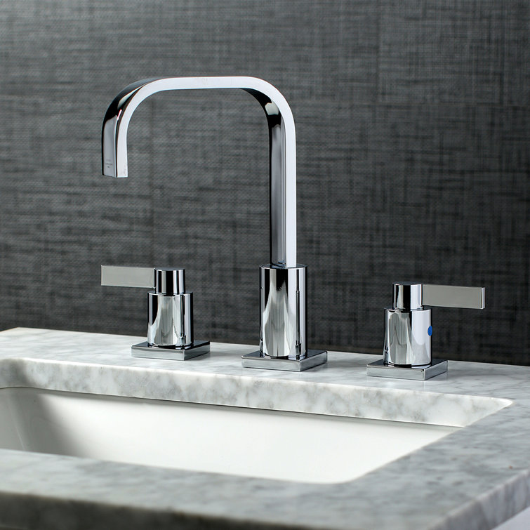 NuvoFusion Polished Chrome Widespread Bathroom Faucet
