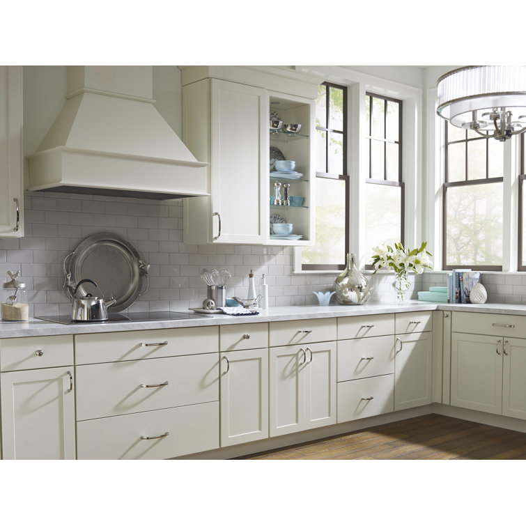 Polished Nickel Round Cabinet Knob with Mounting Hardware