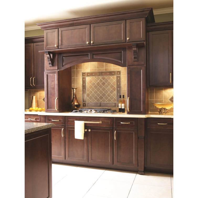 Gilded Bronze 3-3/4 Inch Traditional Cabinet Pull