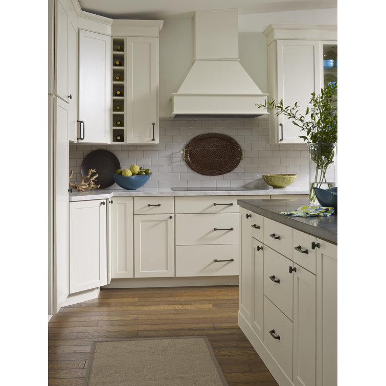 Gunmetal T-Handle Cabinet Knob with Mounting Hardware