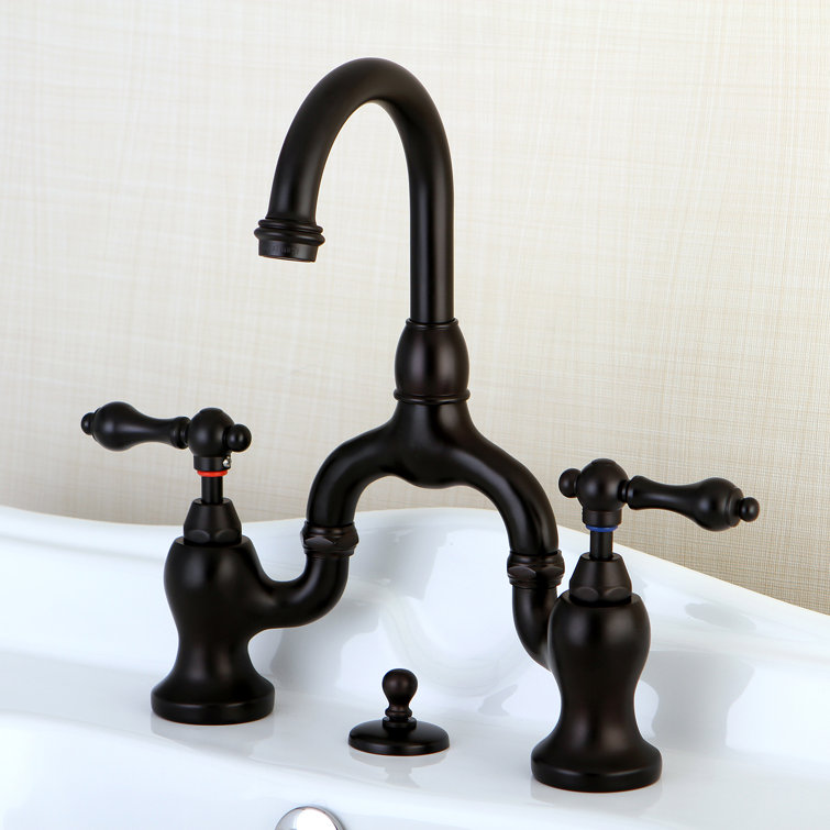 English Country Elegance Oil Rubbed Bronze Bathroom Faucet