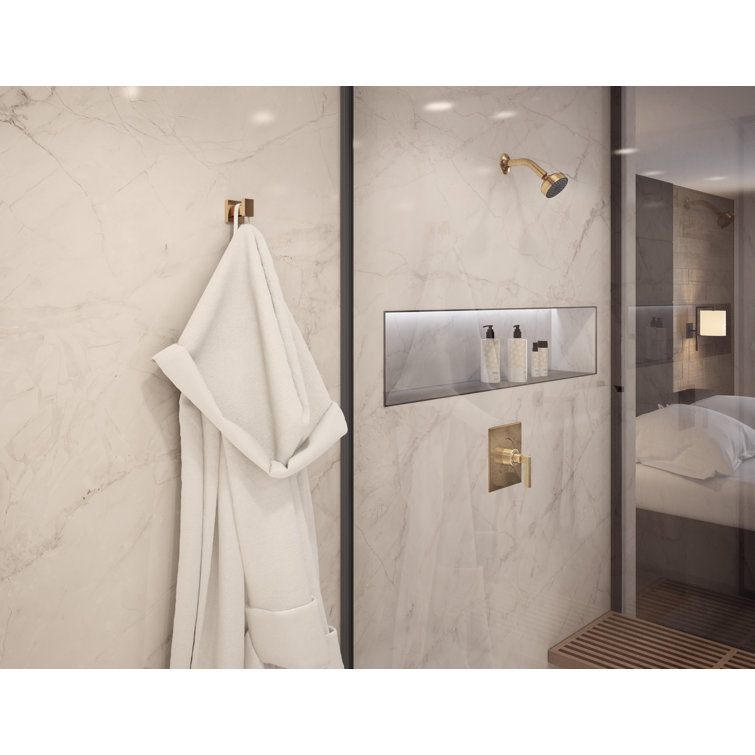 Brushed Bronze 4-Piece Bathroom Hardware Set