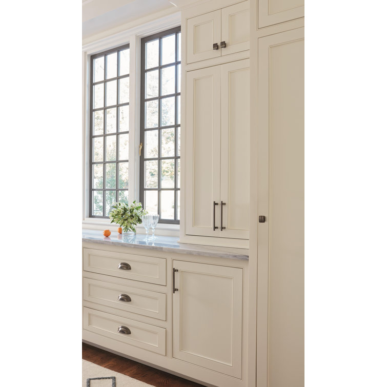 Satin Nickel Modern Rectangle Cabinet Knob