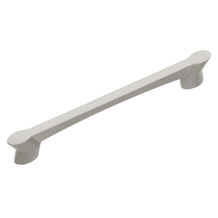 Polished Nickel Modern Kitchen Cabinet Handle with Mounting Hardware