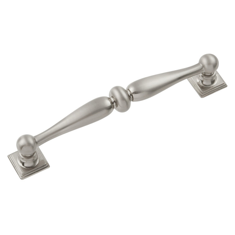 Somerset Satin Nickel 5-Inch Traditional Cabinet Pull