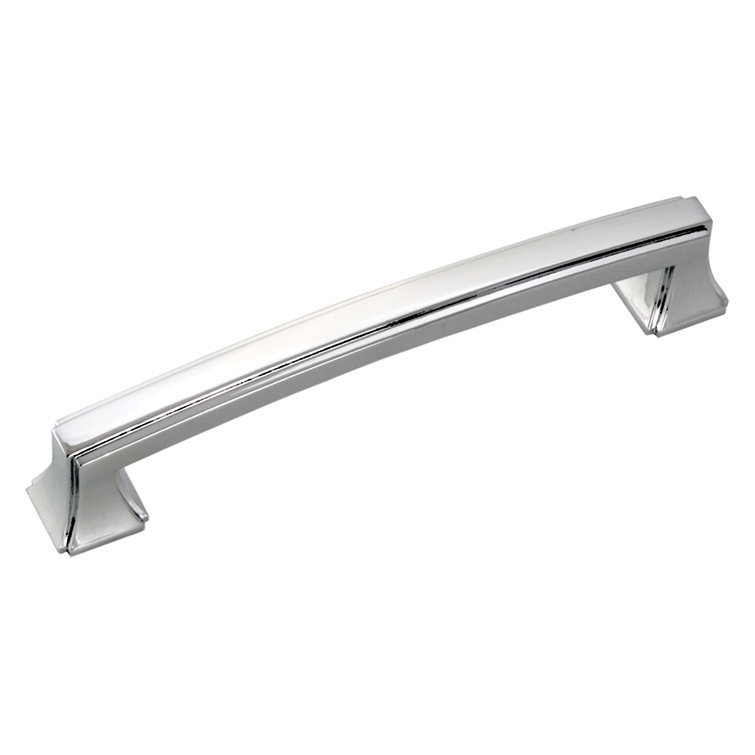 Chrome Brushed Kitchen Cabinet Handles 10-Pack
