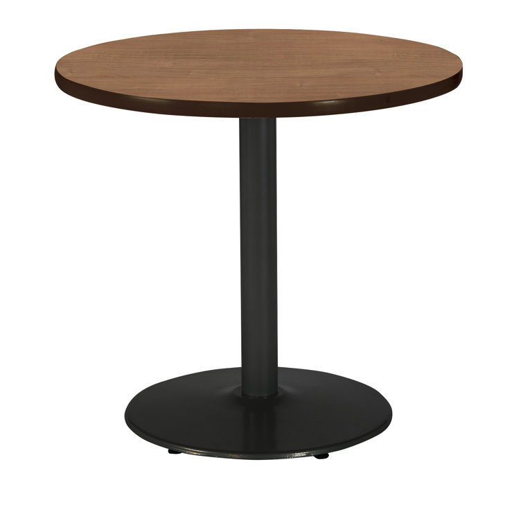 River Cherry and Black Round Counter Height Table
